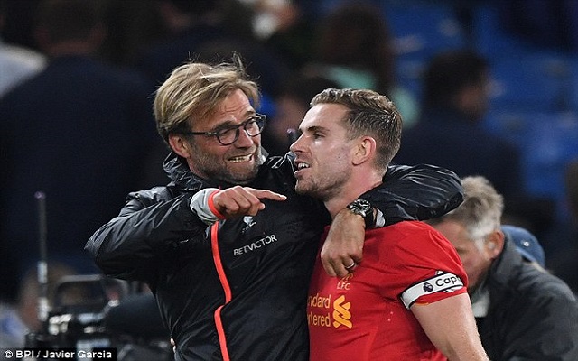 Jordan Henderson, Jurgen Klopp, Liverpool