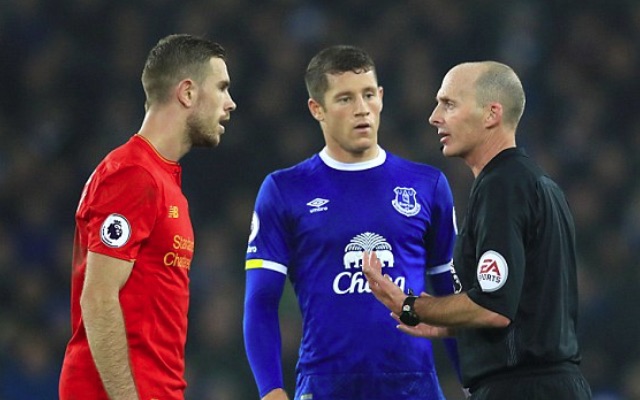 Mike Dean Merseyside Derby
