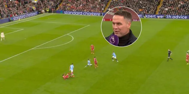 Owen on Salah potential offside against Man City
