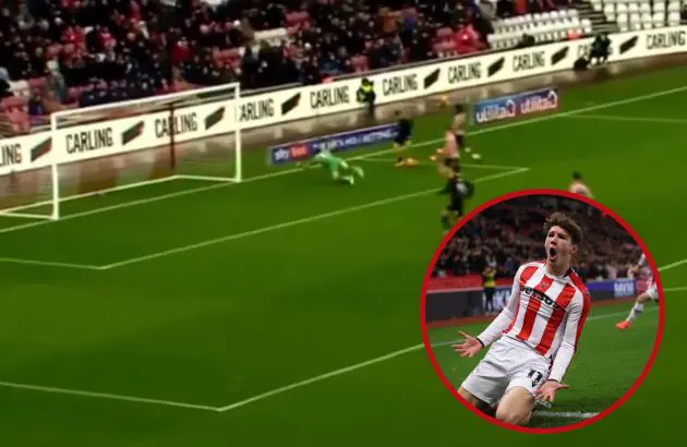 Liverpool loanee scores a goal for Stoke City against Sunderland.