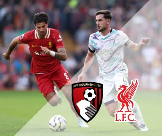 The Liverpool starting XI to face Bournemouth has been named