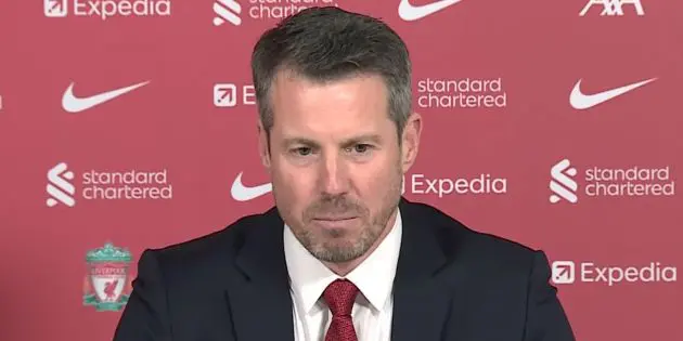 Billy Hogan speaks as Liverpool's CEO