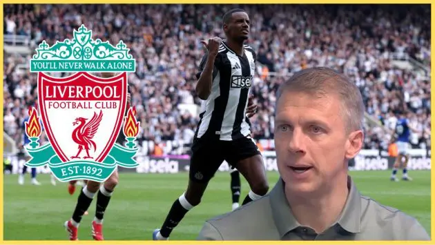 Stephen Warnock believes that Alexander Isak could find it 'difficult' to turn down the chance to join Liverpool
