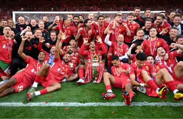 Caoimhin Kelleher spoke about his future after Liverpool were presented with the Premier League trophy