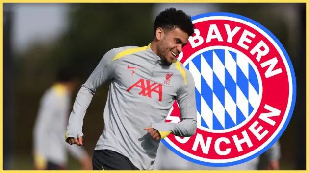 Luis Diaz linked with a move to Bayern Munich