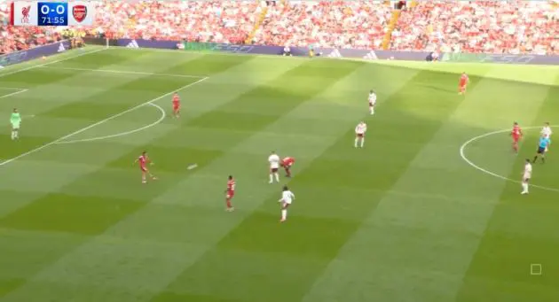 (Video) Insane Szoboszlai pass against Arsenal went under the radar