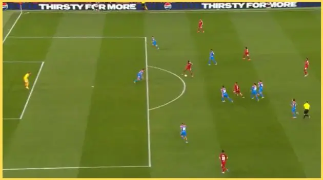 Florian Wirtz and Alexander Isak linked up brilliantly during the first half of Liverpool's clash against Atletico Madrid