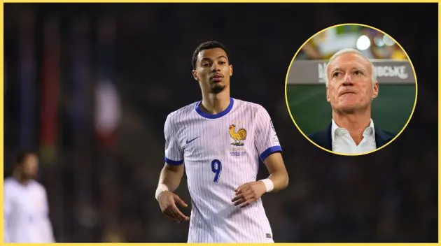 Didier Deschamps utilised Hugo Ekitike on the left wing for France on Sunday