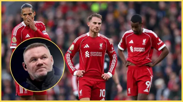 Wayne Rooney said that Nottingham Forest were 'comfortable' in their 3-0 drubbing of Liverpool