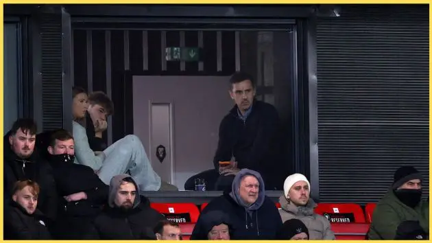 Gary Neville lamented the injury to Alexander Isak in Liverpool's game against Spurs