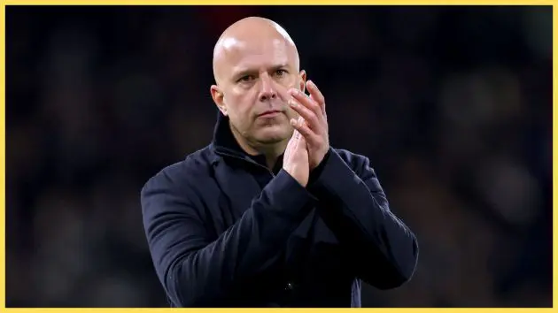 Arne Slot applauds Liverpool fans at Fulham