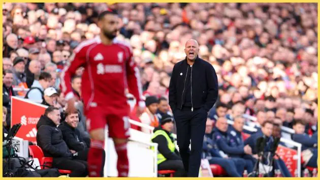 Arne Slot didn't call upon Mo Salah in Liverpool's defeat to PSG