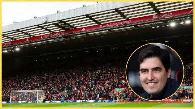 Andoni Iraola could take charge of his first game at Anfield in a pre-season friendly against Monaco